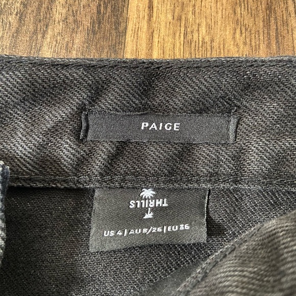 THRILLS Paige Jean in aged black. - Picture 3 of 5